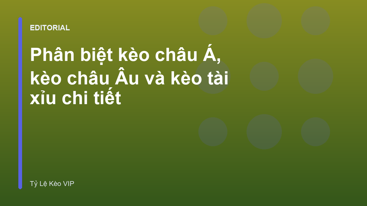Phân biệt các loại kèo bóng đá phổ biến